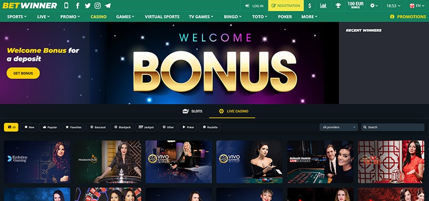 03 EN Screenshot Review BetWinner Live Dealer Games