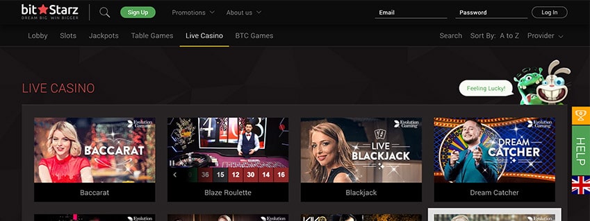 03 EN Screenshot Review BitStarz Live Dealer Games