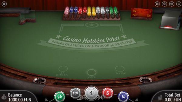 online casino hold'em