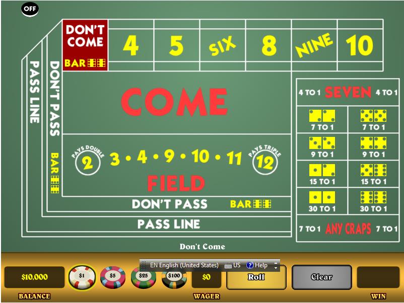 online craps