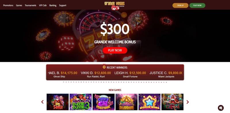 Grande Vegas Casino Review