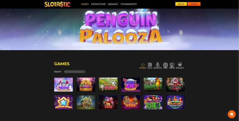 Slotastic Casino Games