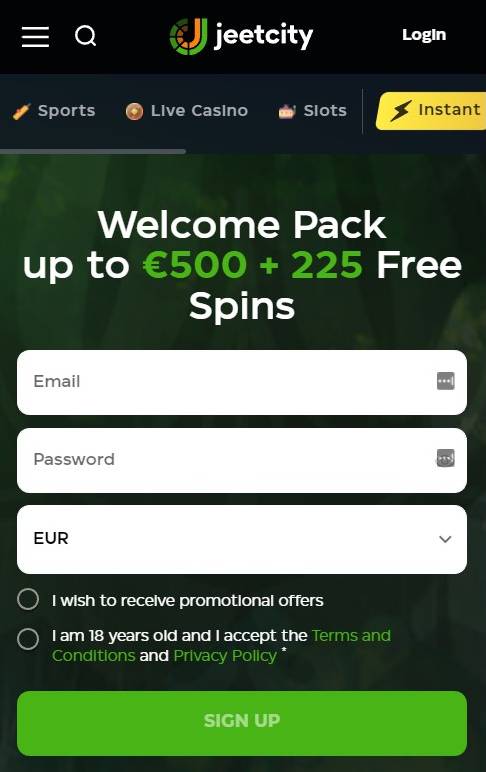 Jeetcity Casino Bonus