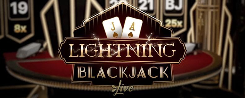 Live Lightning Blackjack