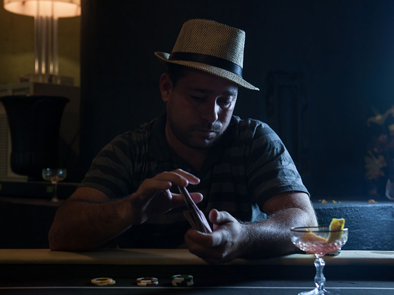 Shuffling Cards Blackjack