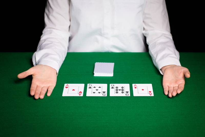 Casino Dealers Rotate