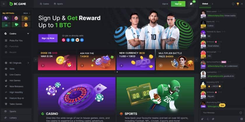 Bc.games Casino Review